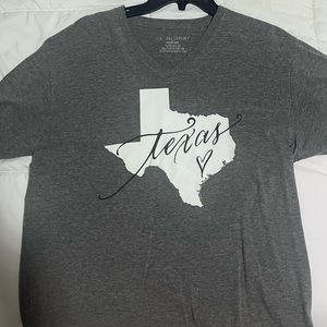 Grey Texas Tee